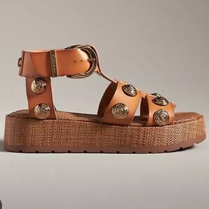 Sam Edelman Katy Gladiator Platform Fisherman Sandal Size 7.5